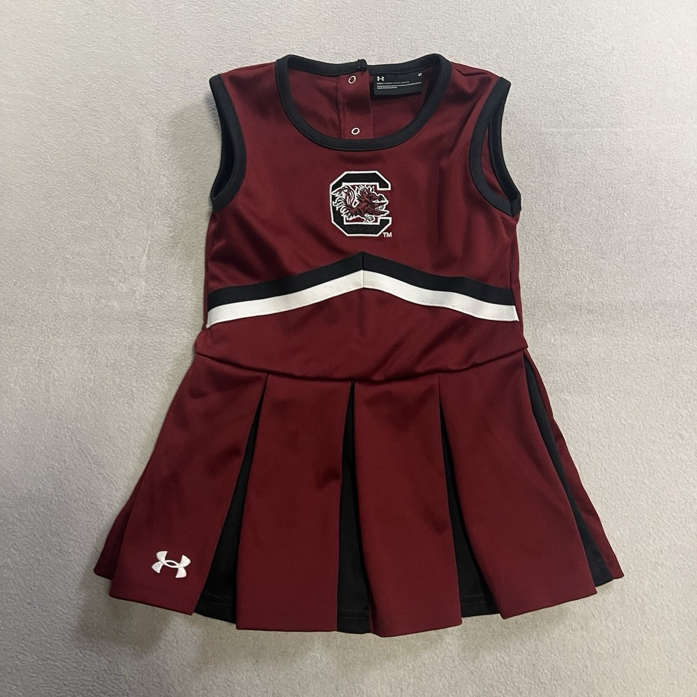 South Carolina Gamecock Cheer Under Armour Dress Tulle Tutu Youth Girls Size 4T